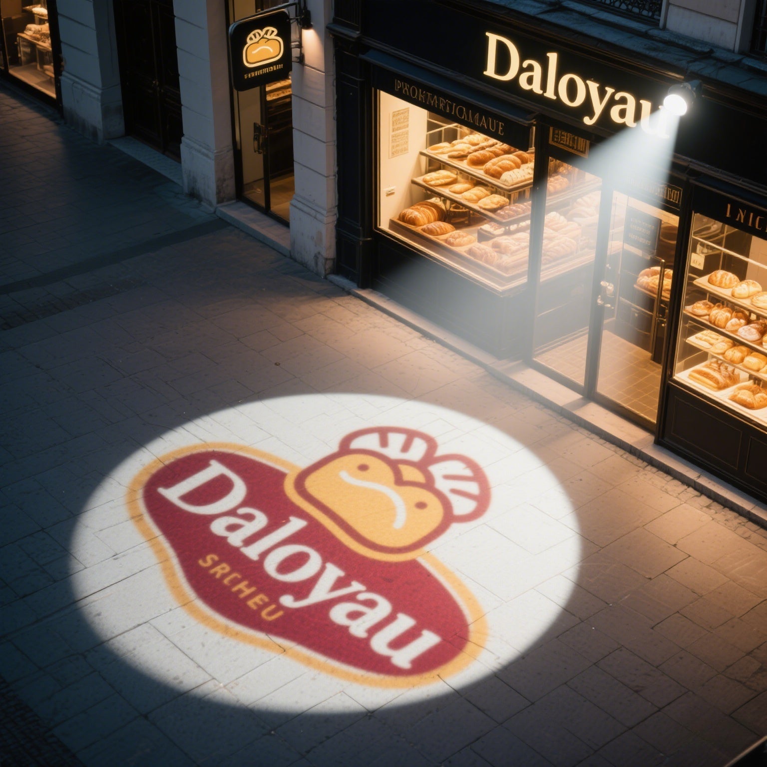 Waterproof Indoor/Outdoor Custom Logo LED Projection Light - 160W IP65