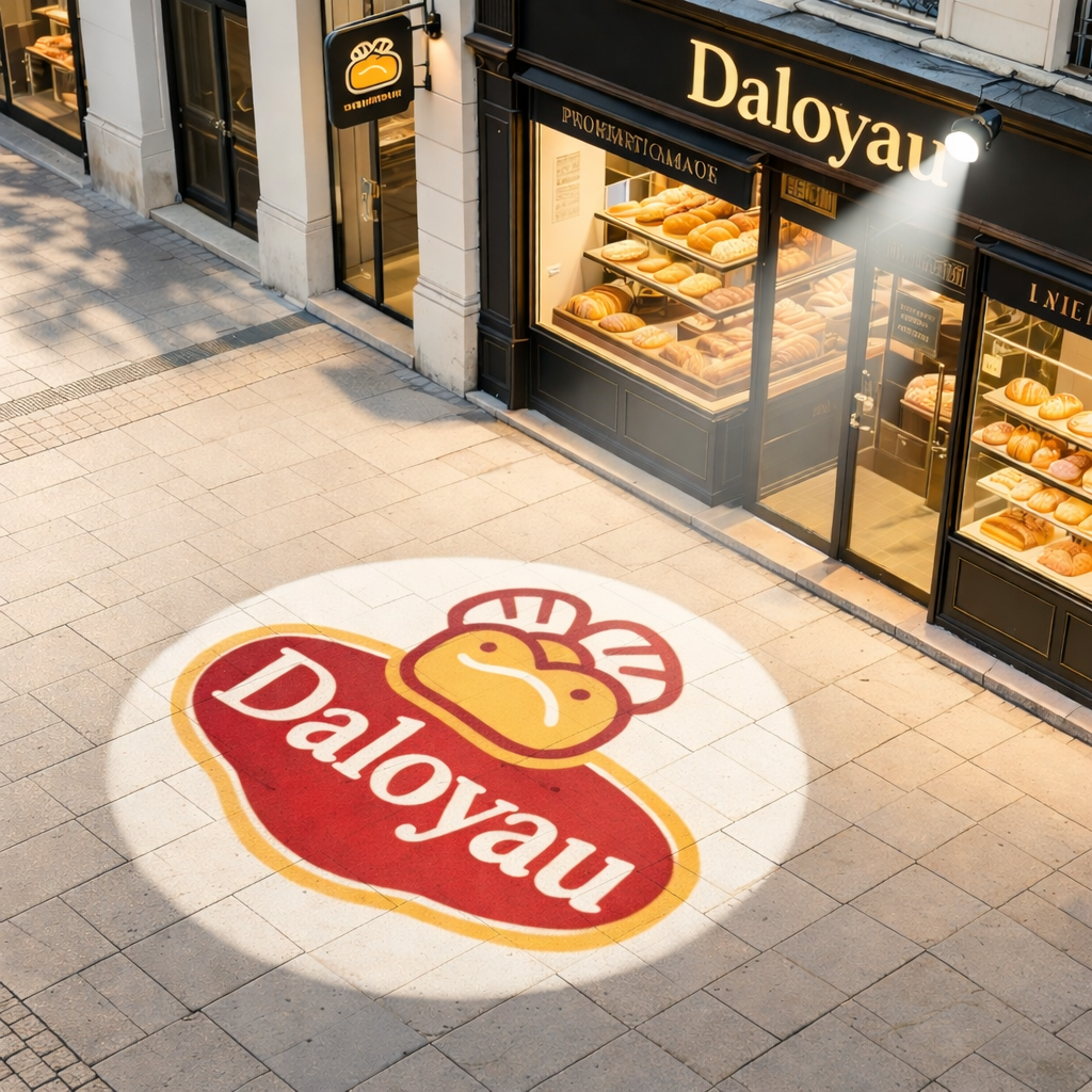 custom logo projector light 